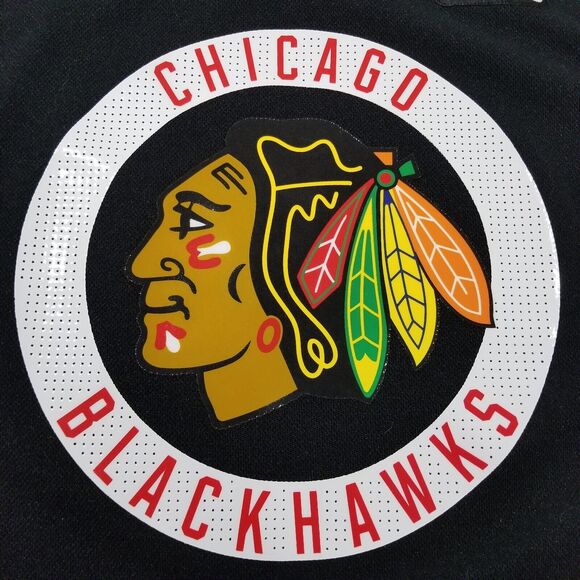 Chicago Blackhawks NHL Adidas Black Men's Authentic Jersey Size 52 - Picture 2 of 14